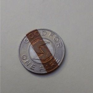 1 PENNSYLVANIA TRANSPORTATION TOKEN